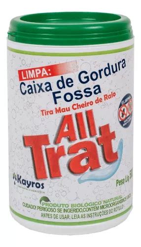 All Trat Limpa Caixa De Gordura Fossa Enzimas 500grs 1un