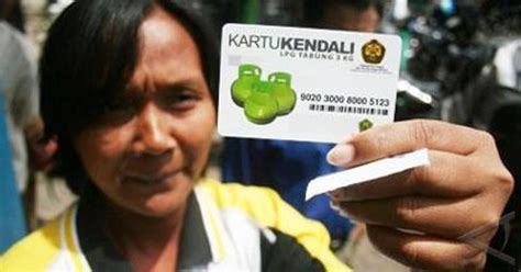 Kartu Kendali Lpg Kg Siap Diterbitkan Atasi Kelangkaan