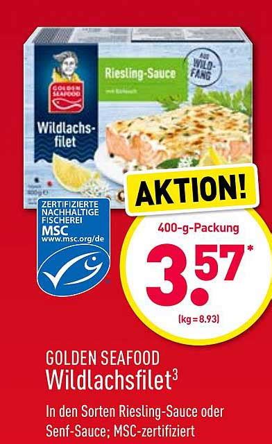 Golden Seafood Wildlachsfilet Angebot Bei ALDI Nord 1Prospekte De