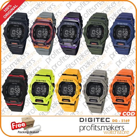 Jual Digitec Dg Dg Dg Digital Watch Jam Tangan