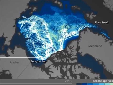 Alarming Video Shows How Quickly Arctic Ice Is Melting Business Insider