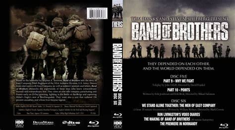 Band Of Brothers Disc Cover Movie Blu Ray Custom Covers Band