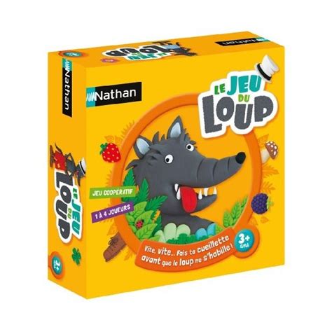 Nathan Le jeu du Loup Jeu de société Jeu de coopération Fin