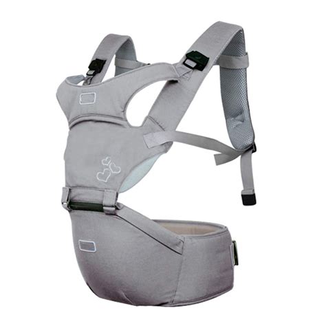 Detachable Hip - seat Hip Seat Baby Carrier Backpack Waist - Grey ...