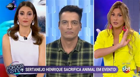 Sbt Pretende Mexer No Time De Apresentadores Do Fofocalizando