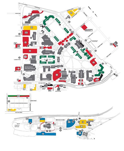 Radford U Campus Map