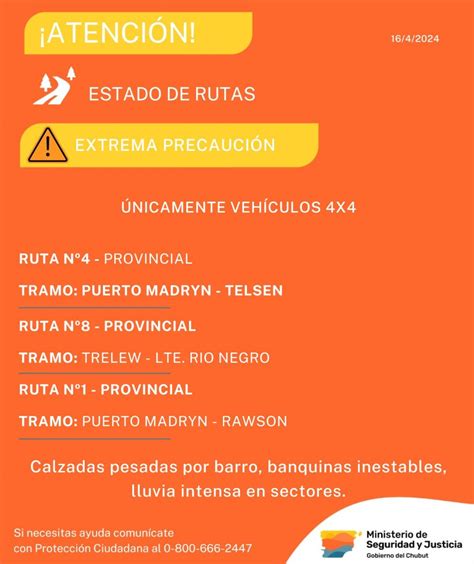 Conocé Las Recomendaciones Ante El Alerta Amarillo Por Intensas Lluvias En Chubut Canal12