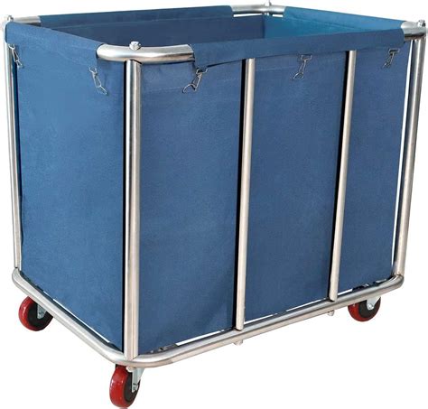 400l Industrial Rolling Laundry Cartcommercial Laundry Basket