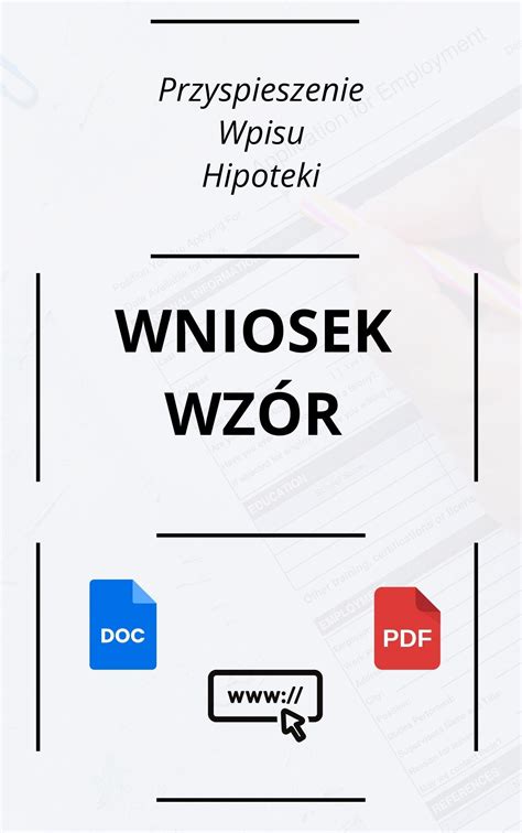 Wniosek O Przyspieszenie Wpisu Hipoteki Wzór