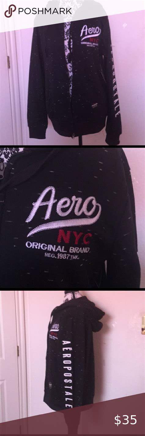 Aeropostale Black Space DYE Jacket | Mens black jacket, Tracksuit ...