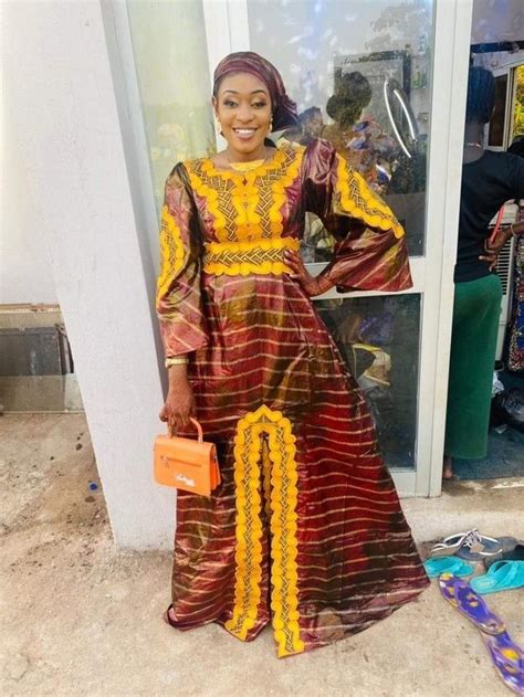 Épinglé par W Imana Jeannine sur Bazin Riche Mode africaine robe