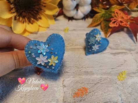 Сердечки из фетра 💖 | Sugar cookie, Cookies, Desserts