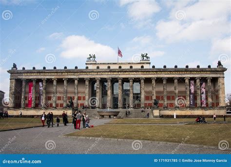 Berlin Germany March 9 2019 Altes Museum Museum Of Antiquities On