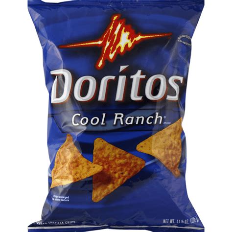 Doritos Cool Ranch Flavored Tortilla Chips Tortilla Hollywood Markets