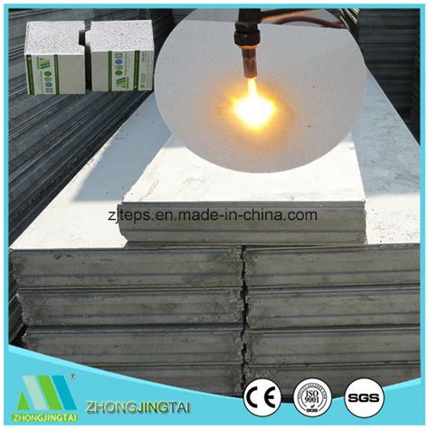 Fireproof Foam Concrete Wall Panels Fiber Cement Board EPS Cement ...