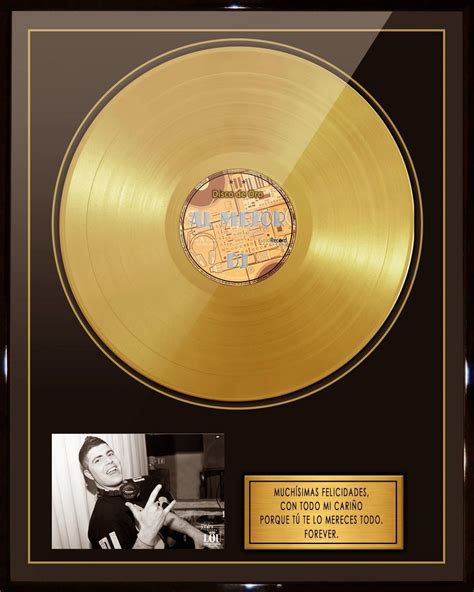 Discos De Oro Y Platino Premios Galardones Awards Regalos