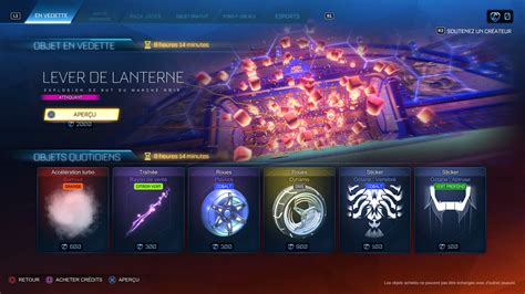 Quoi De Neuf Dans La Boutique Rocket League Du F Vrier