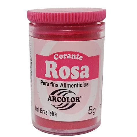 Corante Em P Rosa G Arcolor Rizzo Confeitaria Loja De Confeitaria