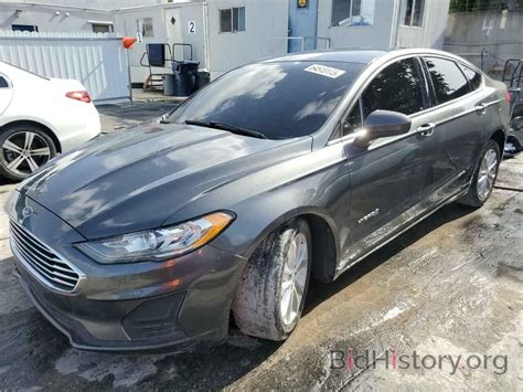 Report 3fa6p0lu3kr120405 Ford Fusion 2019 Gray Hybrid Engine Price