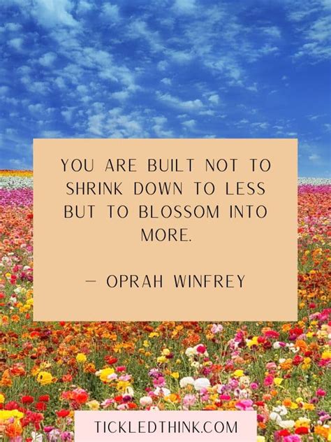 60 Quotes About Blooming Like A Flower To Inspire You Tickled Think