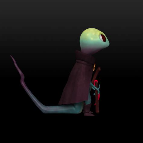 Salamander Mage 3d On Behance