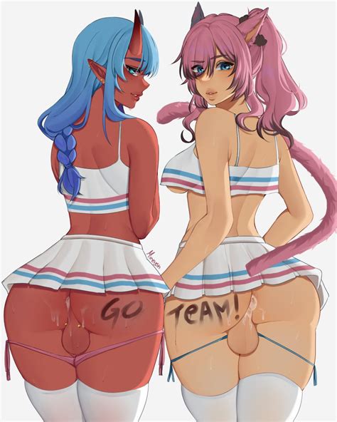 Final Fantasy Game Hentai Rear View Futanari Writing On Ass