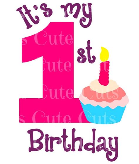st birthday logo png clip art library