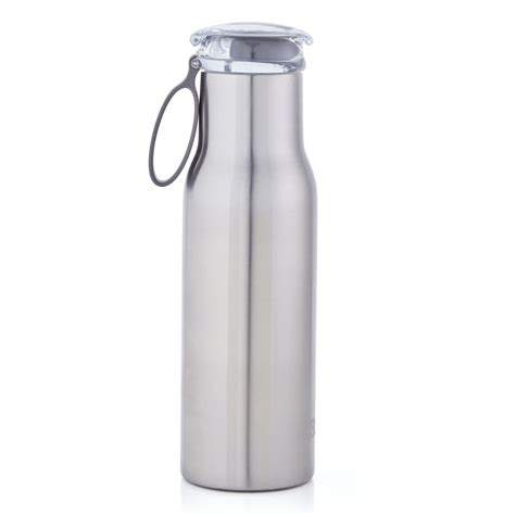 Built 18 Ounce Flip Top Bottle Double Walled Sealed Stainless Steel