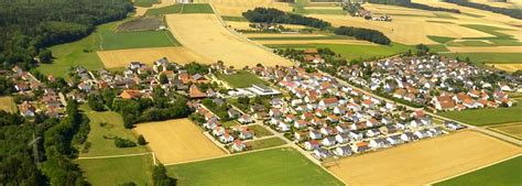 Obertraubling Oberhinkofen Niedertraubling Luftbild Oberpfalz Laumer