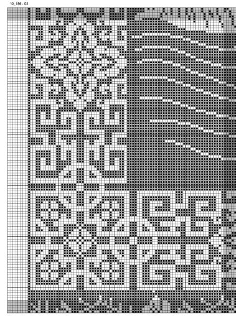 Gabbach Filet Crochet Knitting Charts Crochet Home