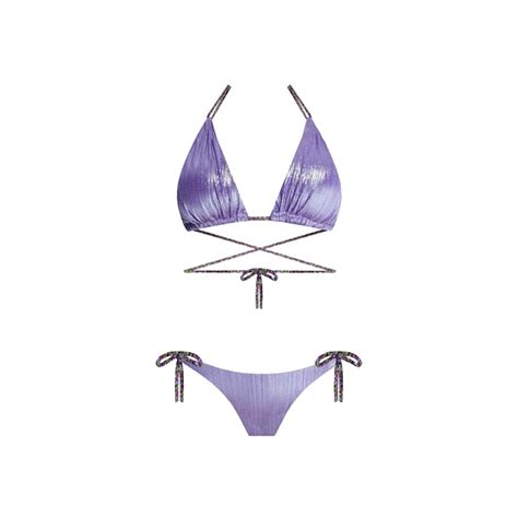 Nikki Purple Bikini Set NUR KARAATA Wolf Badger