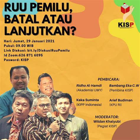 Revisi Uu Pemilu Setiap Jelang Pemilu Sebuah Kemunduran Klikers Indonesia