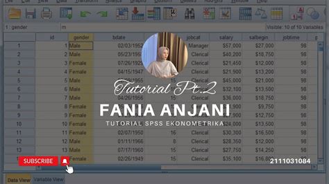 Tutorial SPSS II Tabulasi Silang Transform Compute Data Recode