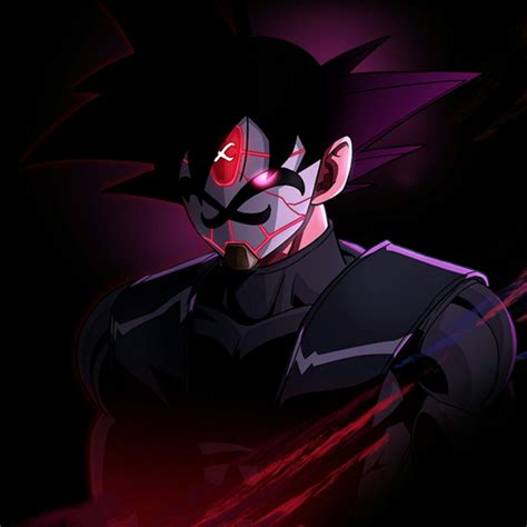 Goku Black Crimson Masked Saiyan