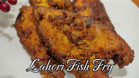 Lahori Fish Fry Recipe Tasty Food Kitchen Food Fishfry Fish