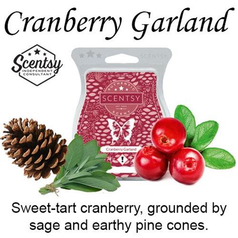 Cranberry Garland Scentsy Bar The Candle Boutique Scentsy Uk