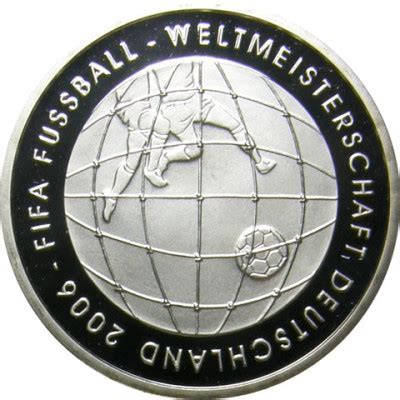 Euro Silberm Nze Zur Fu Ball Wm Ausgabe