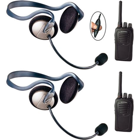 Eartec 2 User Sc 1000 Two Way Radio System Mosc2000il Bandh Photo