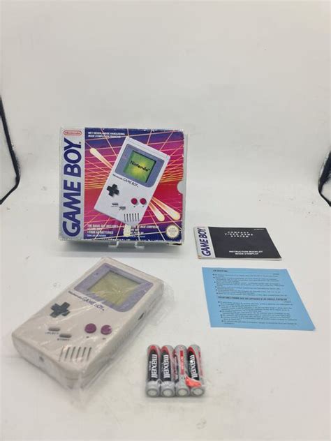 Nintendo Dmg Hard Box Still Rare Registration Card With Catawiki