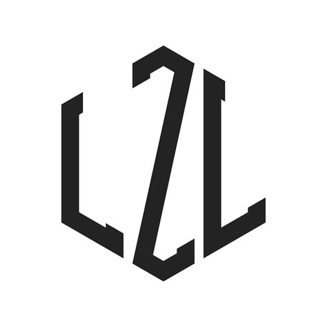 Premium Vector | LZL Logo Design Initial Letter LZL Monogram Logo using ...