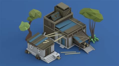 Low Poly Pirates Behance