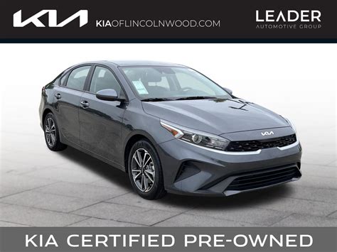 Certified Pre Owned 2022 Kia Forte Lxs 4d Sedan In Lincolnwood F1901