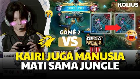 Super Awatt Mode Gendong Dewa Vs Onic Game Mpl Id S Week Day