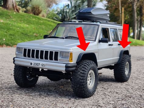 Stl File 1 10 Bushwacker Fender Flare For Jeep Cherokee Xj Comanche Hard Body 🚁 ・3d Printable