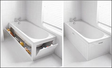 Прячем канализационные трубы: советы по выбору экрана под ванну