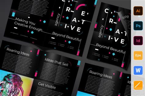 Creative Agency Brochure Template Graphic By Amber Graphics Creative