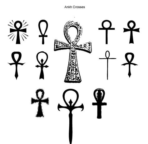 Egyptian Ankh Symbol Tattoos