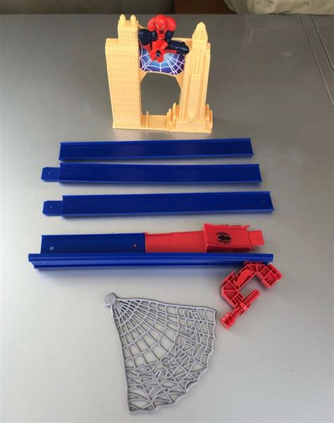 Pista Hot Wheels Homem Aranha Mattel Brinquedo Mattel Usado Enjoei