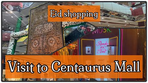 Eid Shopping Shopping Sales At Centaurus Mall Satrangi Ethnic