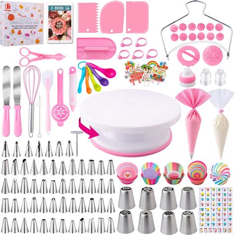 Kit de Decoración de Pasteles 356pcs Nifogo Kit Reposteria y